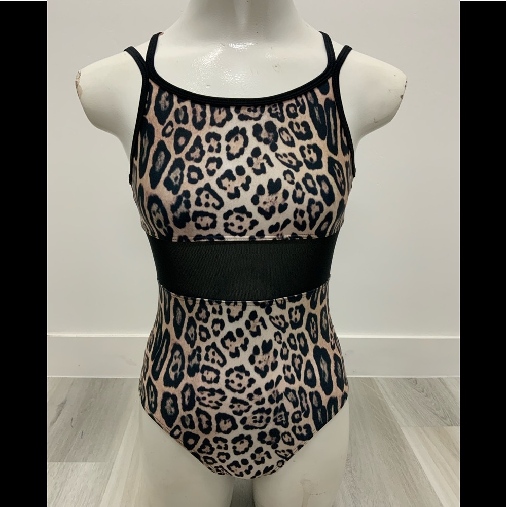 Cheetah gymnastics/dance leotard